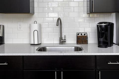 Apt 101 sink in the kitchenette