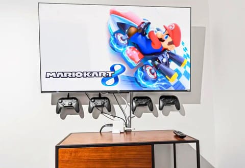 Nintendo Switch Set Up in the Kid's Bedroom