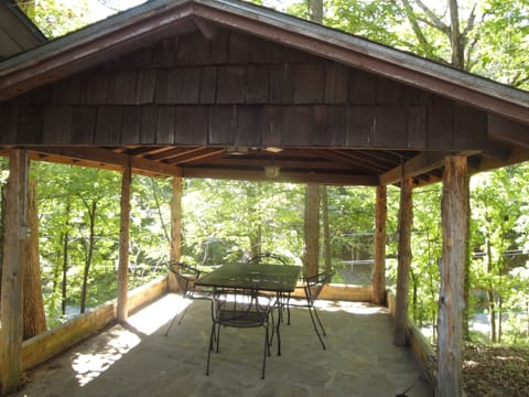 Outdoors, Chair, House, Porch, Patio