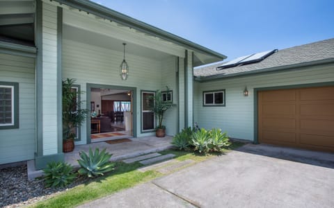 Front yard and parking