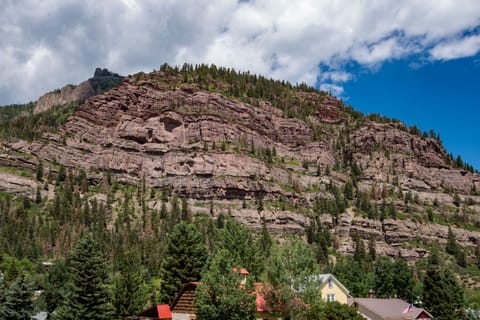 Mountain view from the patio