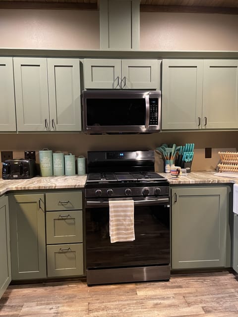 Full Sized, Fully Stocked Kitchen