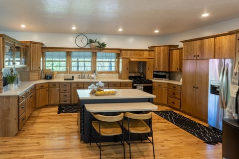 Cook up your favorites in the spacious and fully furnished kitchen.