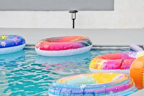 Oversize heated pool