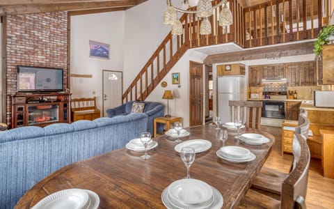 Dining Area and Living Room