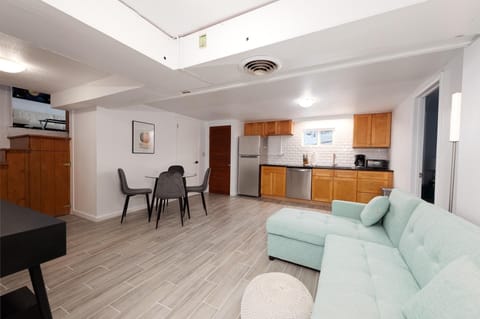 2nd Living and Kitchen (Basement) - Queen Sofa Sleeper