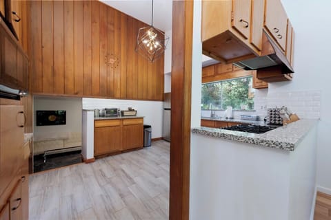 Fully stocked kitchen
