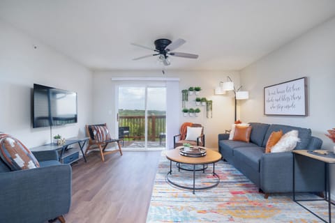 Make lasting memories with loved ones in this inviting condo - gather around the table for a friendly board game competition or snuggle up and enjoy a movie night on the TV in the evenings.