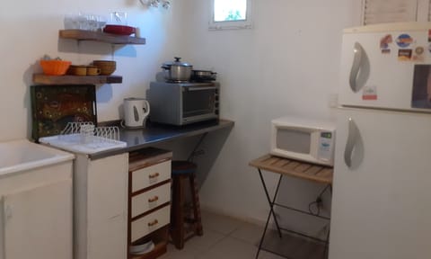 Microwave, oven, stovetop, coffee/tea maker