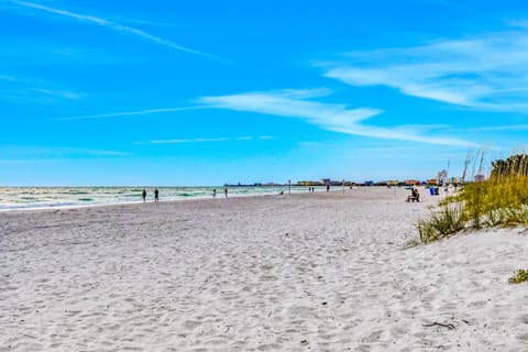 On the beach