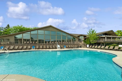 Indoor pool, a heated pool