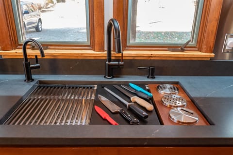 Workstation kitchen for efficient food prep!