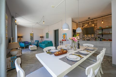 Living and dining room