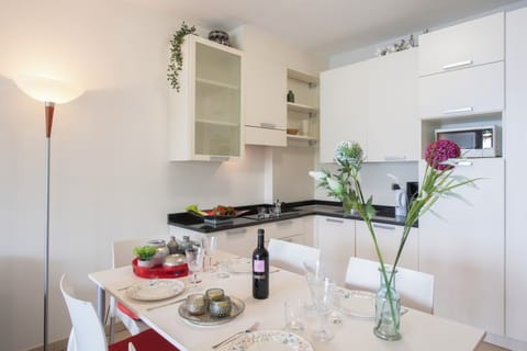 Kitchen and dining area