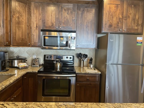 Full kitchen in master