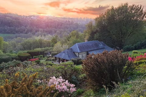 amazing view of the valley