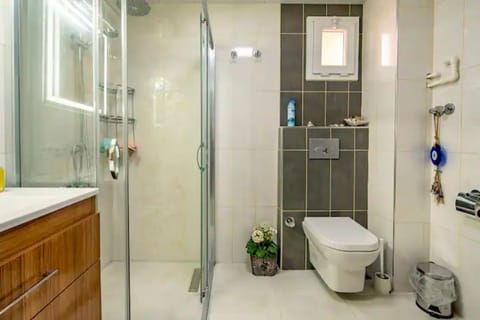 Combined shower/tub