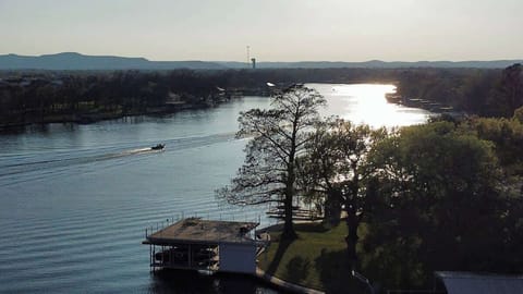 Stunning evening view over the horizon.