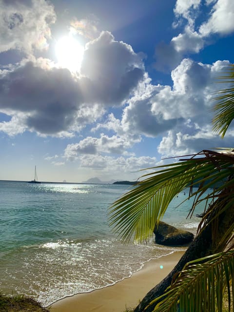 Beach nearby, sun loungers, beach towels