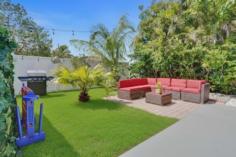 Sink into the velvety soft sofa after a day at the beach