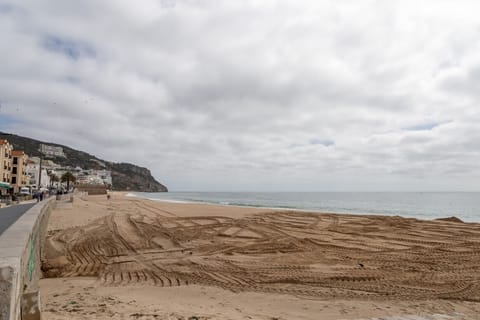 On the beach