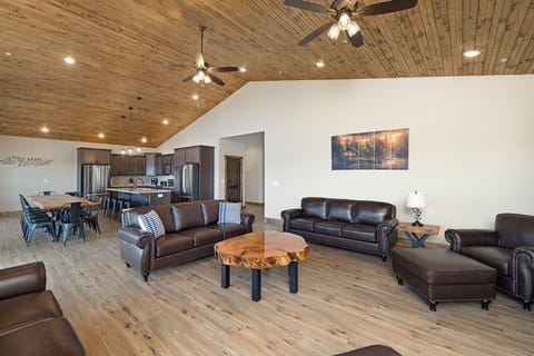 Living Room Kitchen View