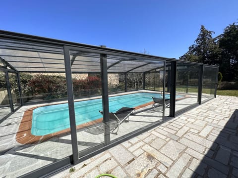 Indoor pool, a heated pool