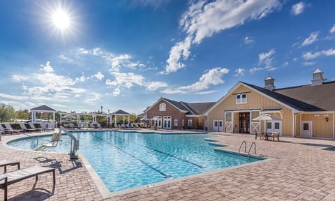 Indoor pool, outdoor pool