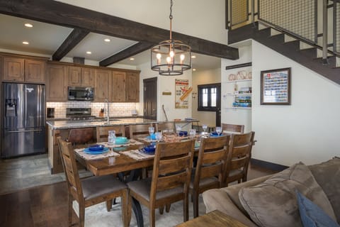 Open Concept Kitchen and Dining