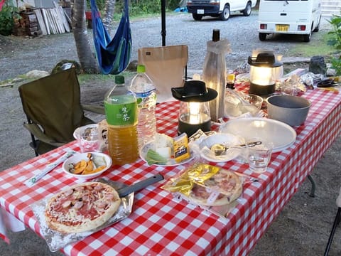 ・Enjoy outdoor experiences such as pizza and BBQ