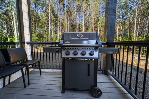 We are ready for the "grill master" to arrive!