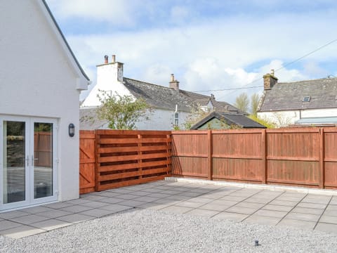 Patio | Crofthouse - High Vennel Cottages, Wigtown, near Newton Stewart