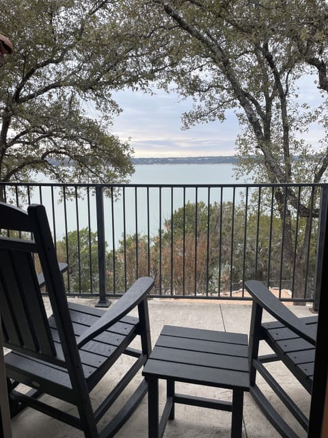 View from the master bedroom balcony.