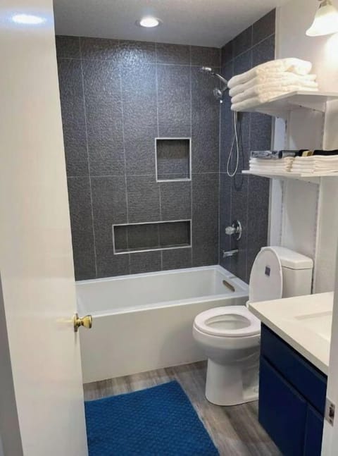 Relax in a deep soaking tub