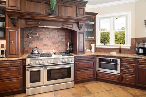 Monogram Six Burner Stove and Double Oven