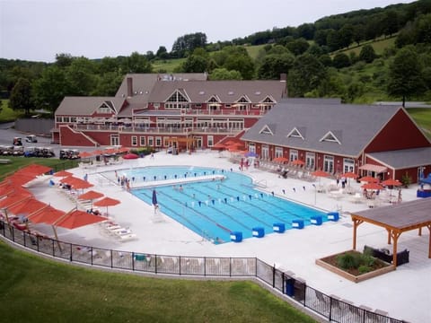 Indoor pool, a heated pool