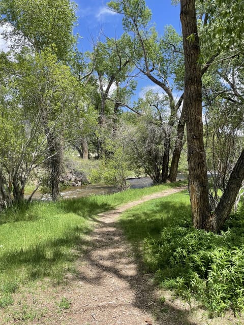 And it’s shaded most of the way, which is wonderful in the summer.