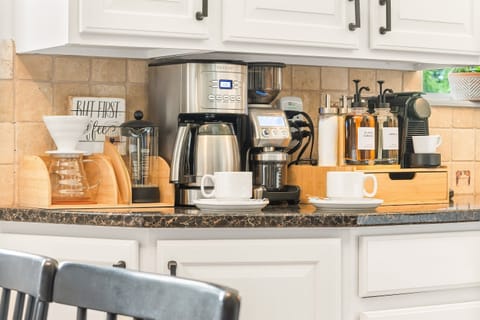 Make coffee five different ways during your stay