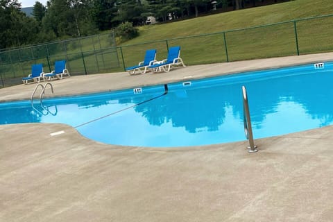 Indoor pool, a heated pool