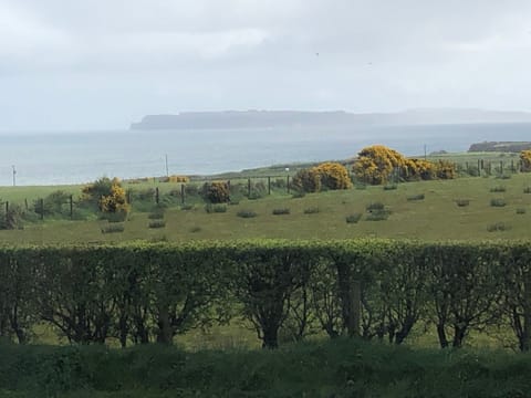 Sea view from upstairs sitting room