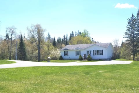 Home with large yard and plenty of parking for large vehicles or tow trailers!