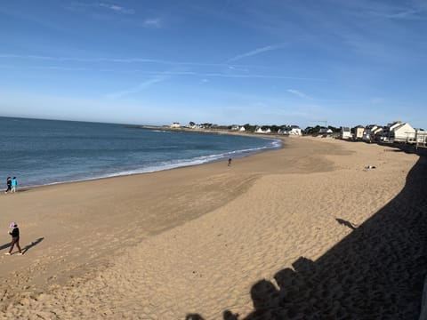 On the beach