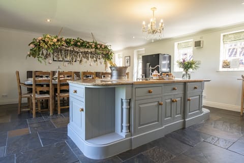 Ground floor: The open-plan kitchen and dining area