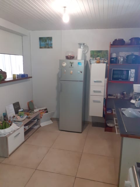 Fridge, microwave, oven, coffee/tea maker