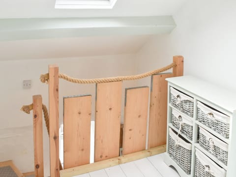 Landing | The Yard Beach Cottage - The Yard Cottages, Aberdesach, near Caernarfon