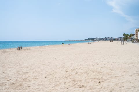 On the beach