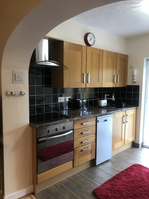 Kitchen with Electric oven &hob, Dish washer, Dryer, washing machine