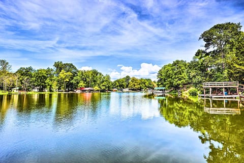 A very vast lake channel awaits your stay.