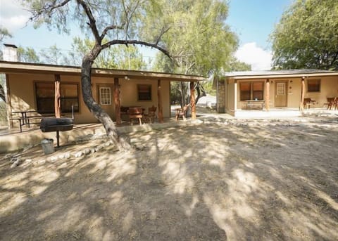 Front exterior view of cabin