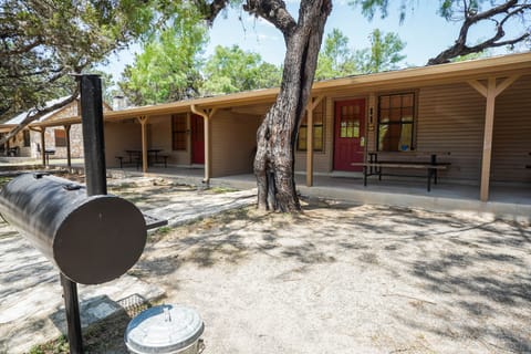 Front exterior view of cabin